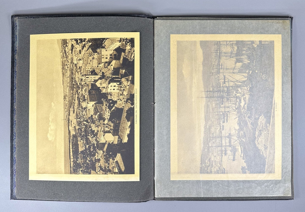Vintage  Album with photo 24 pcs. Italy Genova Винтажный фотоальбом Италия