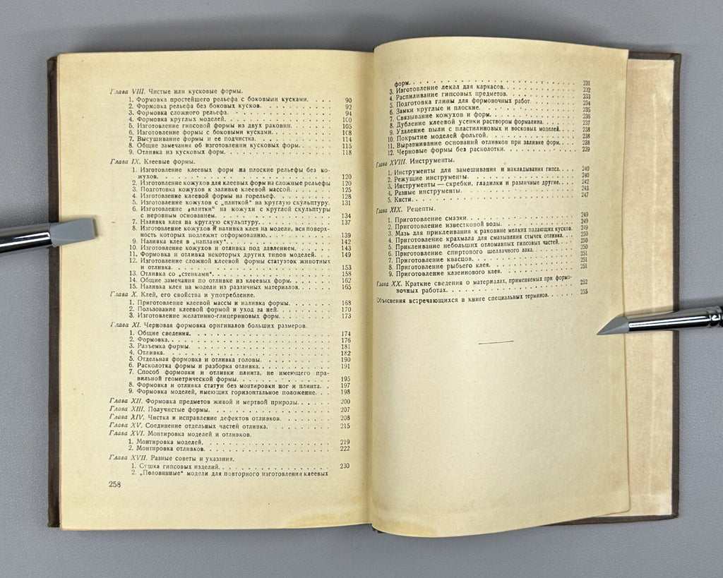 1st ed. Guide molding of sculpture 1937 Руководство по формовке скульптуры Rare