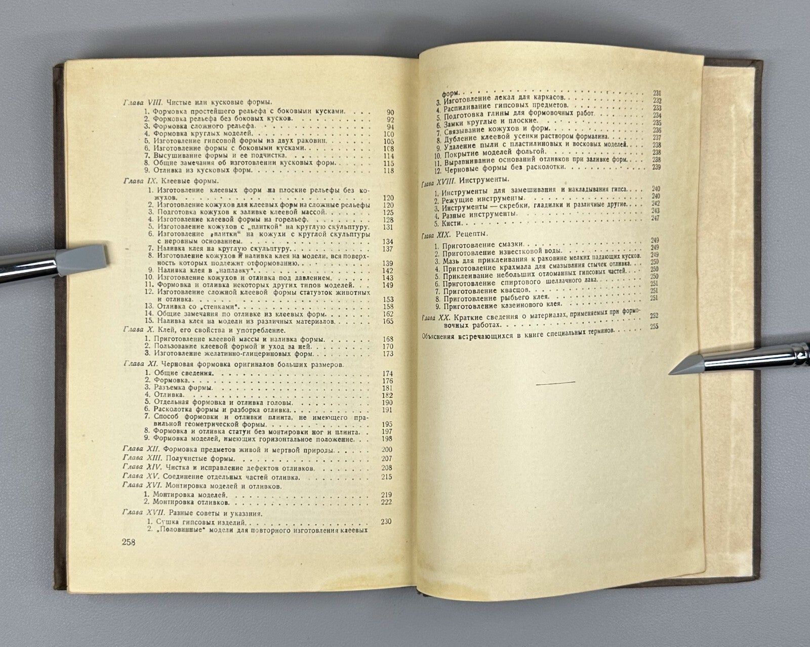 1st ed. Guide molding of sculpture 1937 Руководство по формовке скульптуры Rare