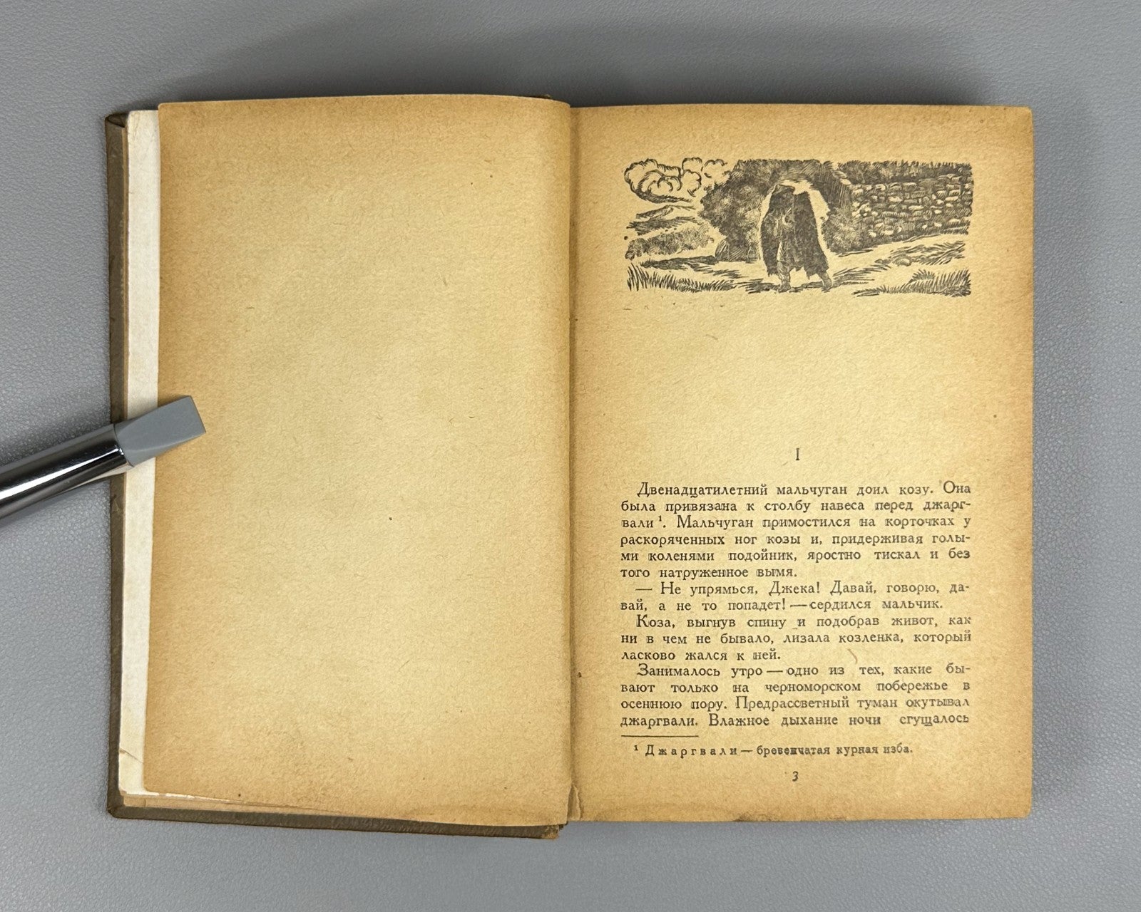 1st ed. in Russian Leo Kiacheli Gvadi Bigva Novel 1940 Киачели Гвади Бигва Роман