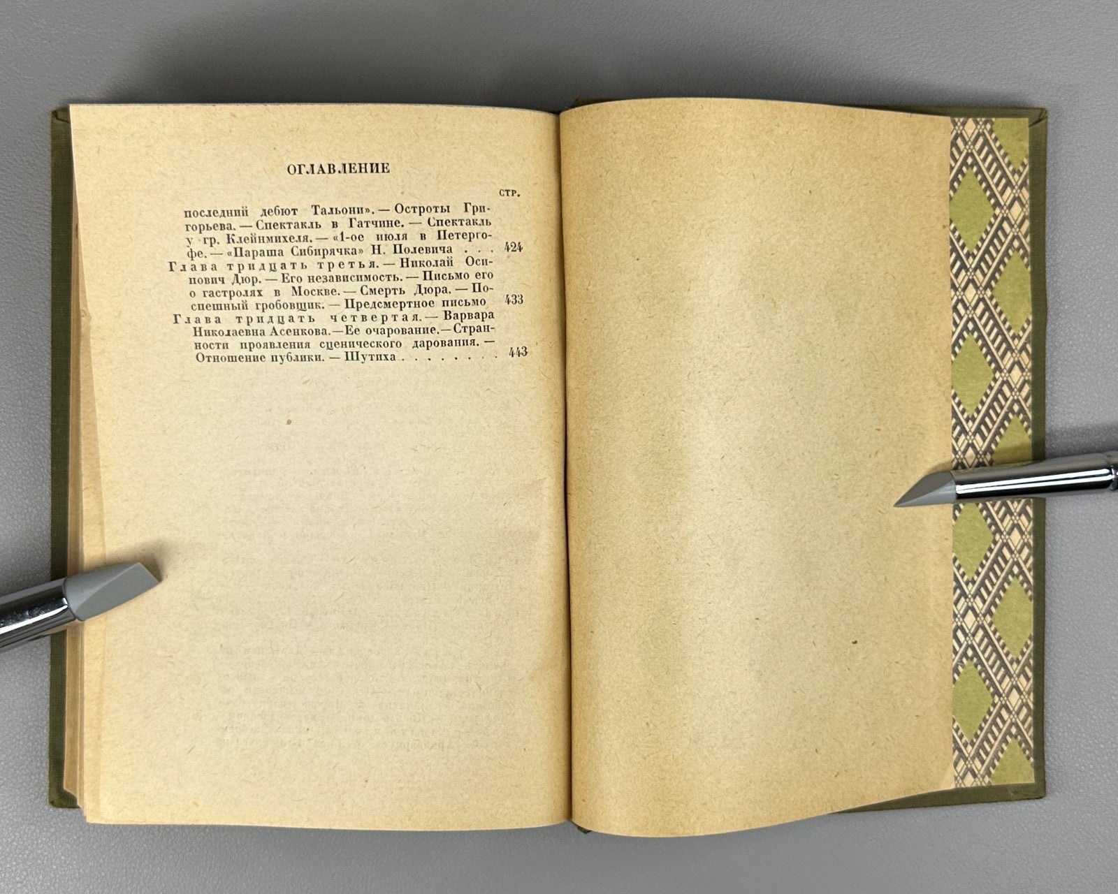 Academia Karatygin Notes vol. 1 Russian 1929 Каратыгин Записки том 1