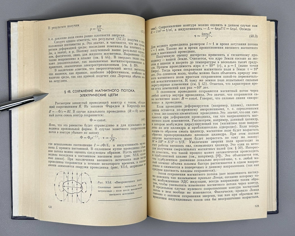 Signed Мешков Чириков Электромагнитное поле 1987 Chirikov Electromagnetic Field