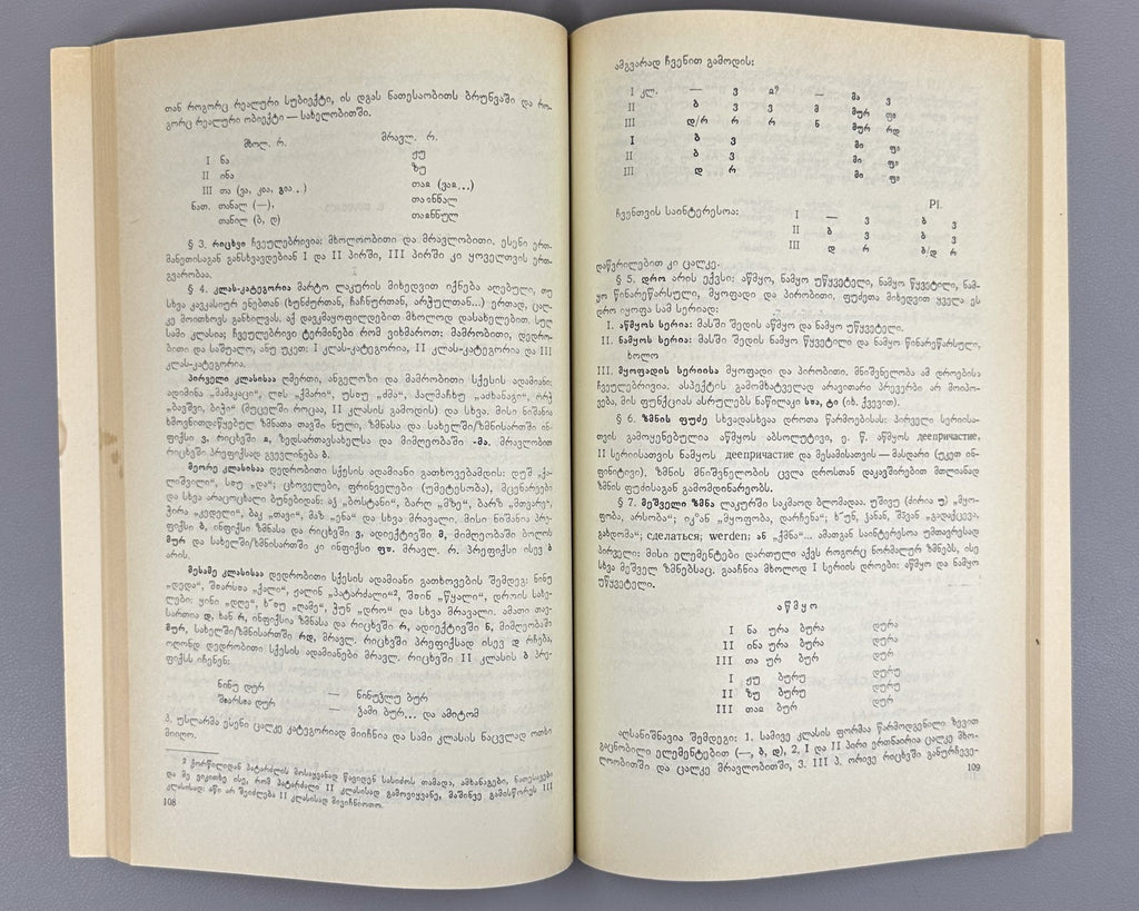 Ibero-Caucasian Linguistics 30 Georgian 1991 იბერიულ-კავკასიური ენათმეცნიერება