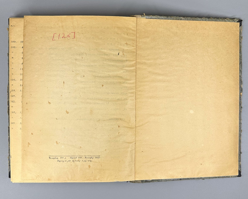 1st ed. Signed Artsruni Արծրունի Մարդակազմություն 1923 Anatomy Myology Armenian