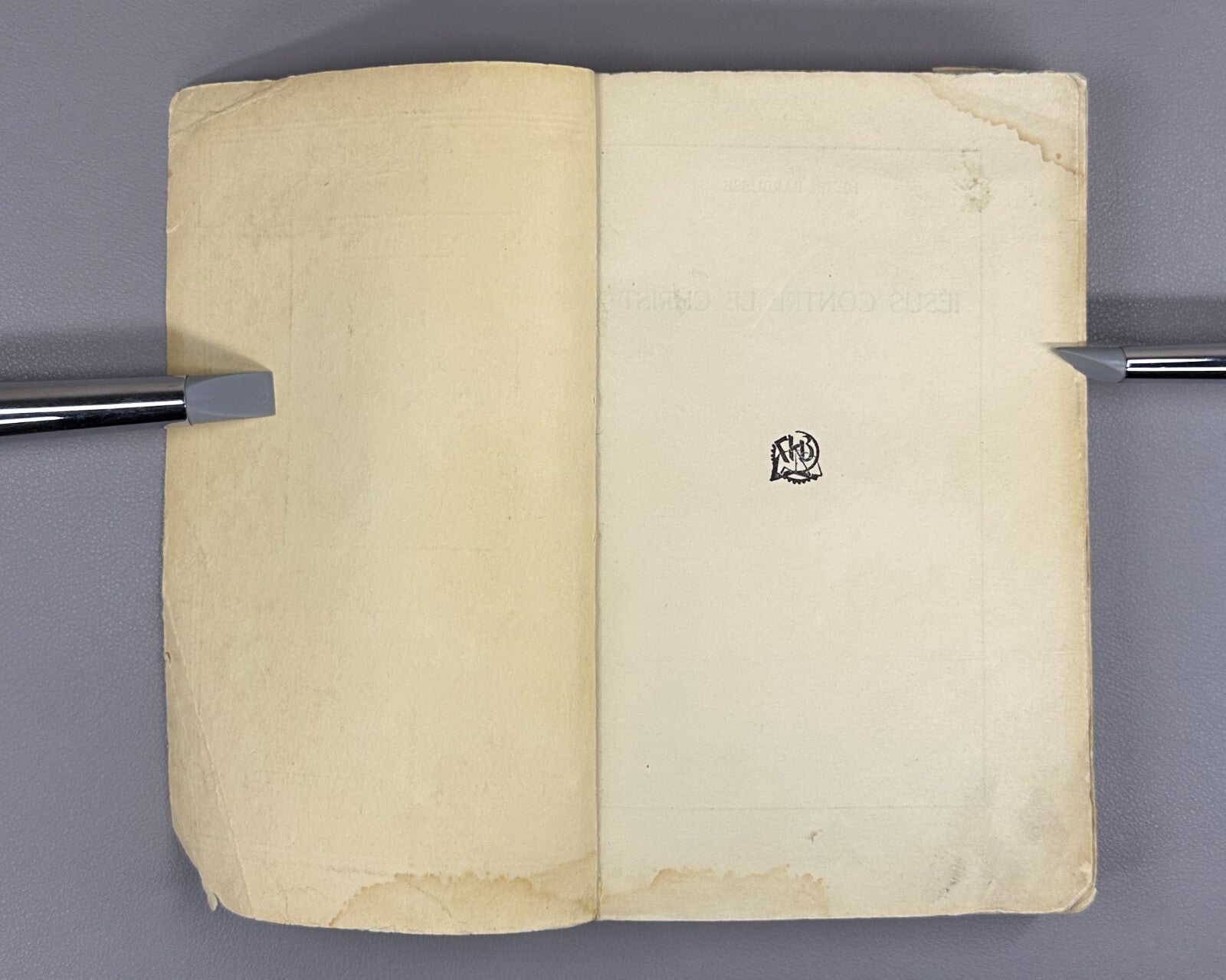 Barbusse Les Judas de Jésus 1928 Philosophy  Иисус против Христа Барбюс