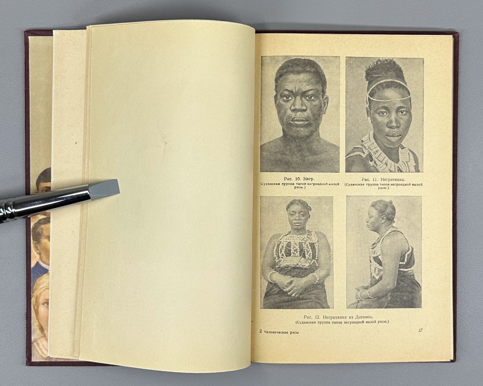 1st ed. Human Races Anthropology 1954 Нестурх Человеческие расы Антропология