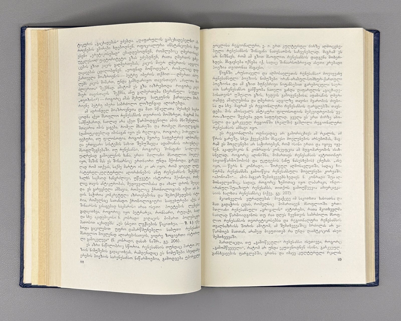 Shalva Nutsubidze Critical Essays Literature and Philosophy Georgian