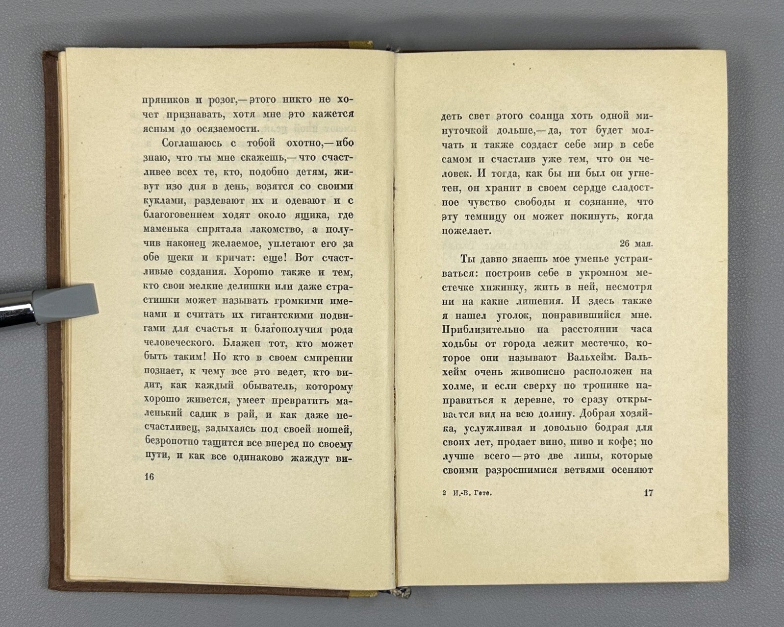Academia Goethe Sorrows of Young Werther 1937 Гете Страдания молодого Вертера