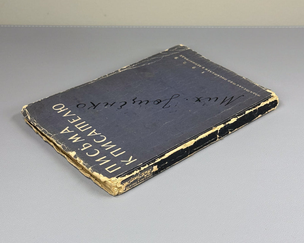 1st ed. Zoshchenko Letters to a Writer 1929 Зощенко Письма к писателю Rare