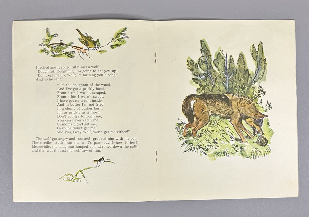 Vitaly Bianki The Doughnut from the Wood with a Prickly Hood 1957 Fairy Tales Ru