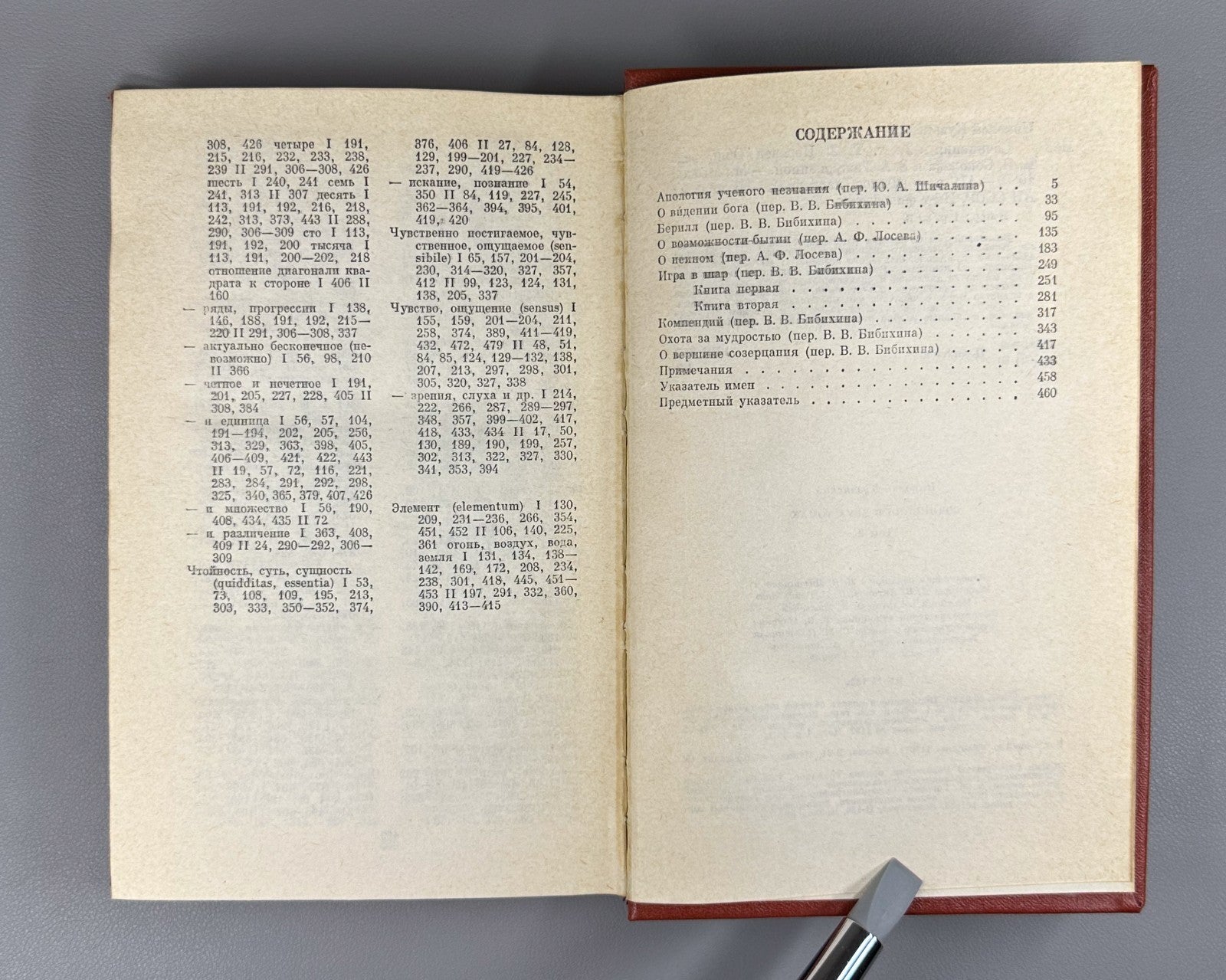 Kuzansky Works in 2 vol. 1979 Кузанский Сочинения в 2 т. Философское наследие