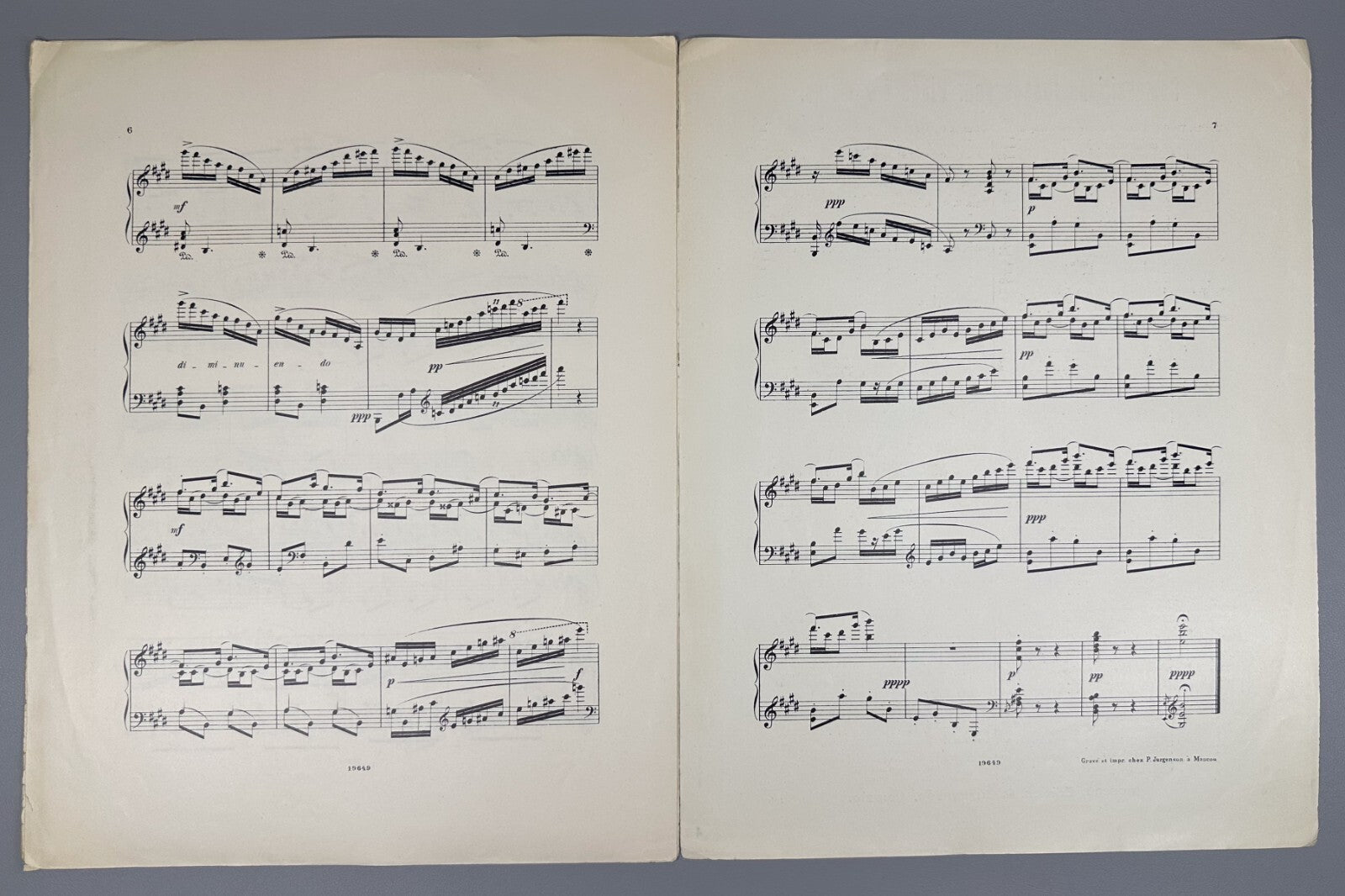 Arensky 24 morceaux caractéristiques pour le piano Аренский Соч. 36 № 9 Мотылек