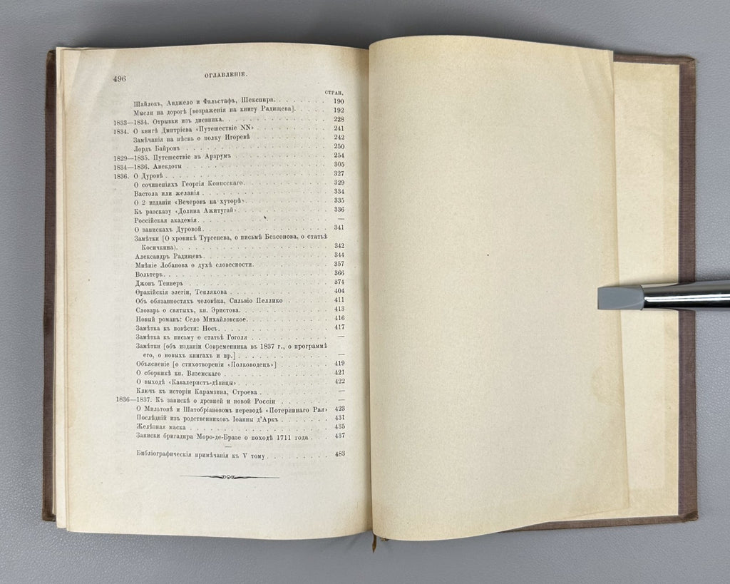Пушкин Сочинения А.С. Пушкина т. 5 Анского 1882 Pushkin Works Prose 1815-1837 RR