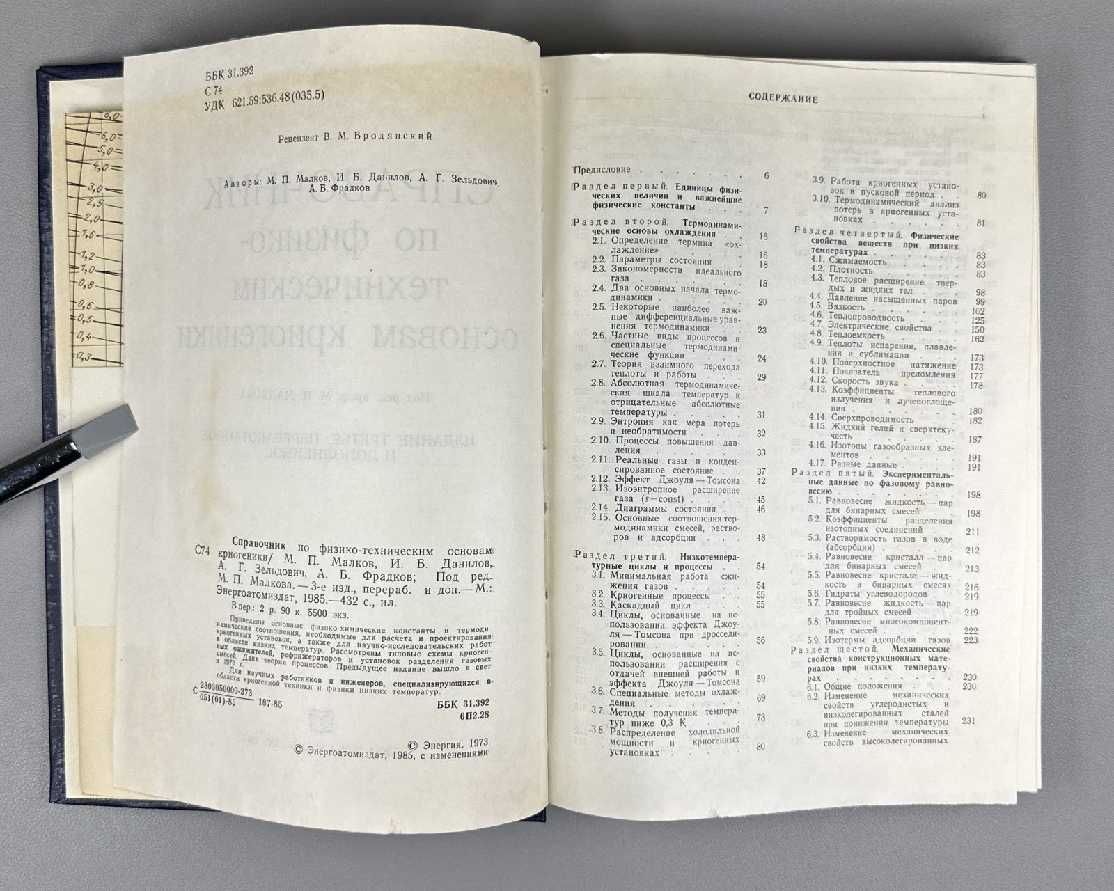 Makov Foundations of Cryogenics 1985 Маков Справочник Основы криогеники