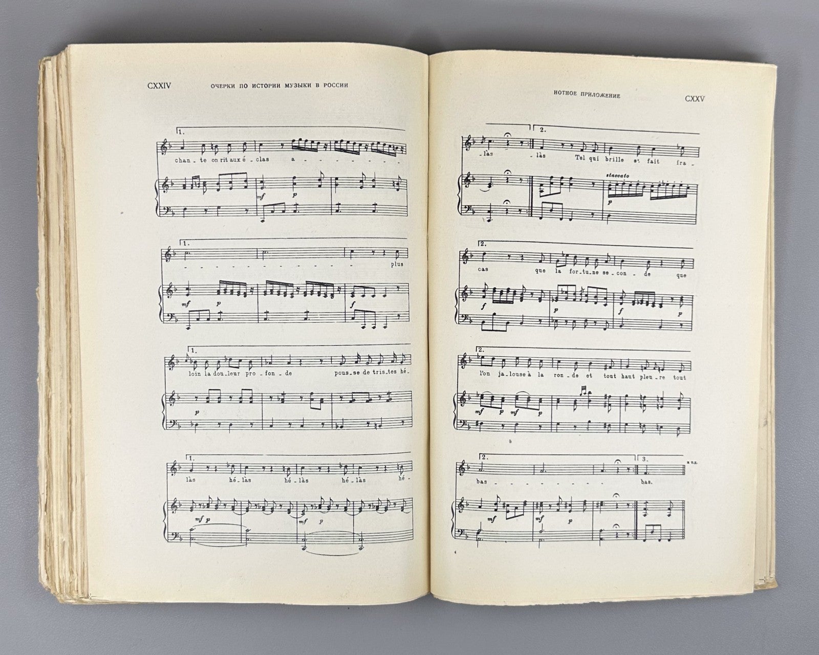 Финдейзен Очерки по истории музыки в России 1928 History of Music in Russia 2 v.