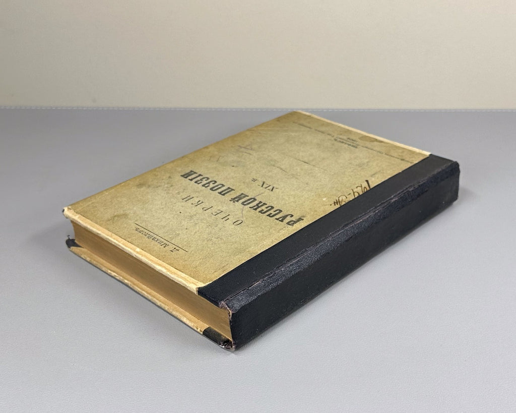Mikhailov Russian poetry 19th cent. 1904 Михайлов Очерки русской поэзии XIX в.