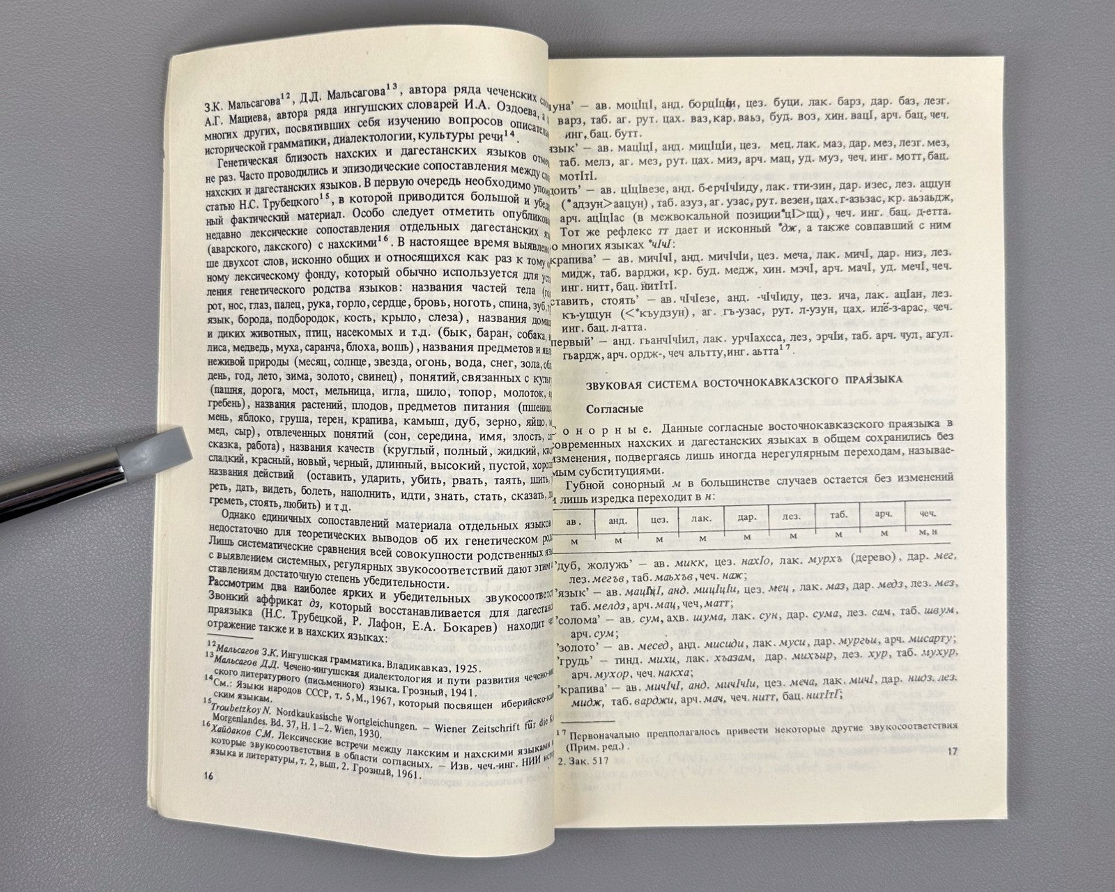 Бокарев Фонетика восточнокавказских языков 1981 East Caucasian Languages Bokarev