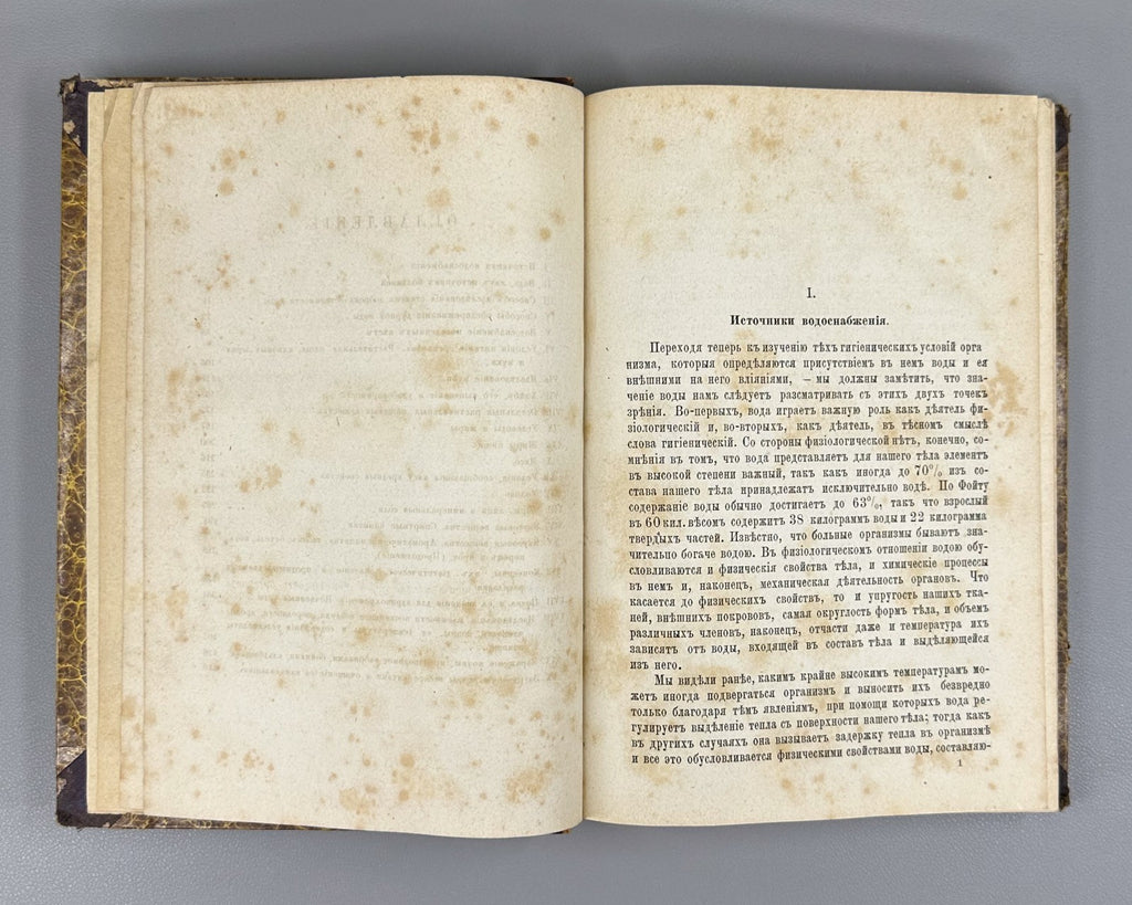 1st ed.  Dobroslavin Hygiene 1884 Доброславин Гигиена Часть 2 Здравоохранение