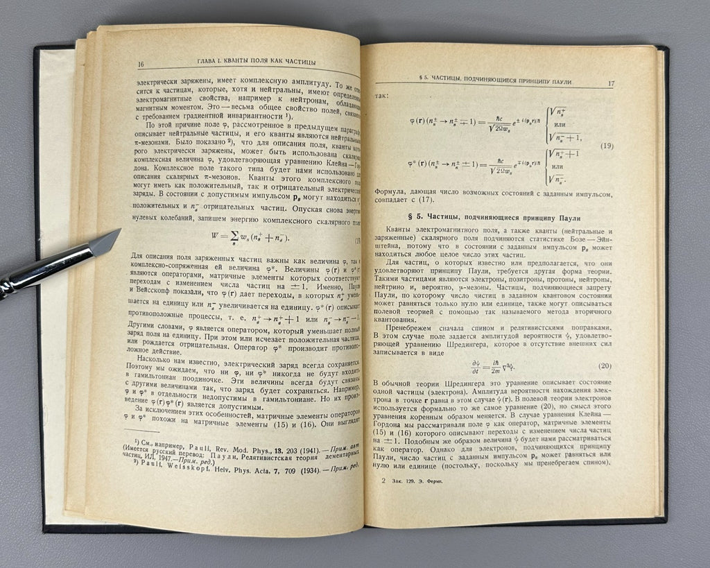 Ферми Элементарные частицы 1953 Enrico Fermi Elementary Particles lectures