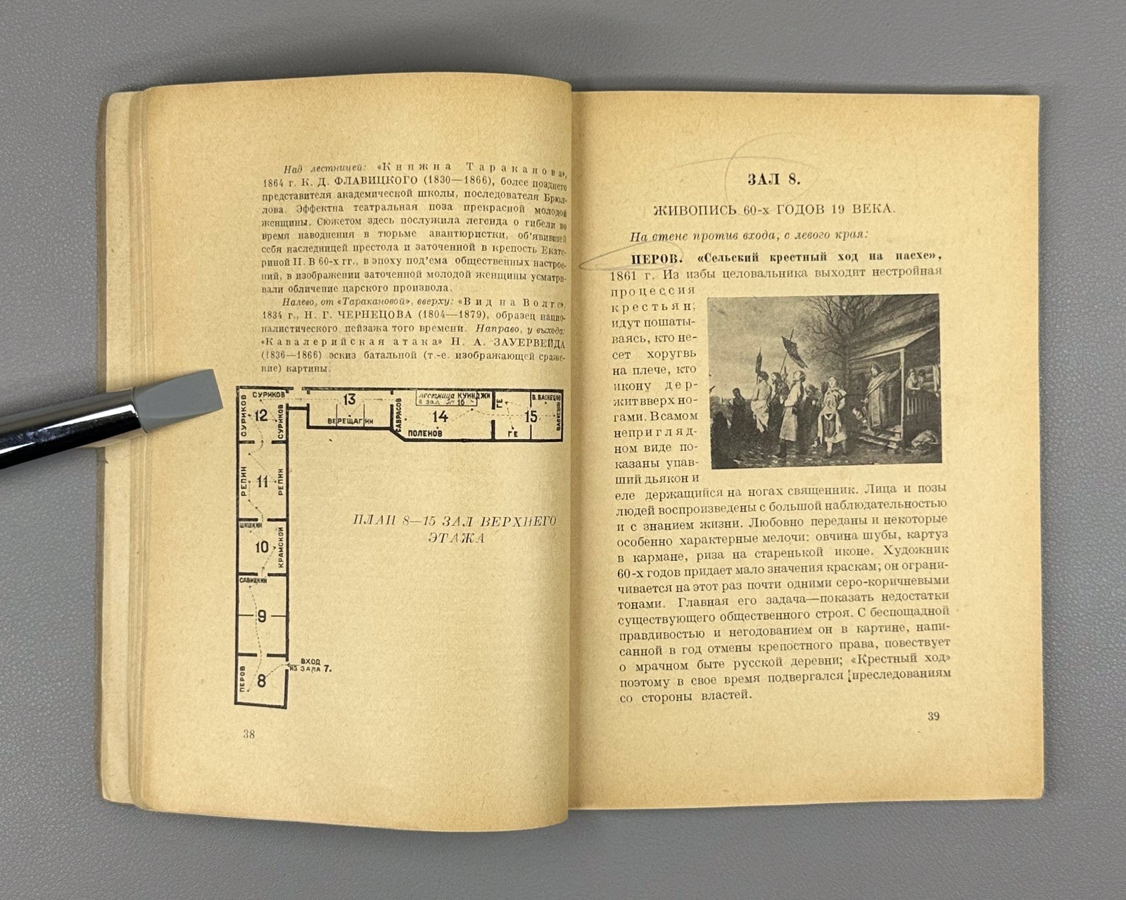 Brief guide Tretyakov Gallery 1930 Краткий путеводитель Третьяковская галерея