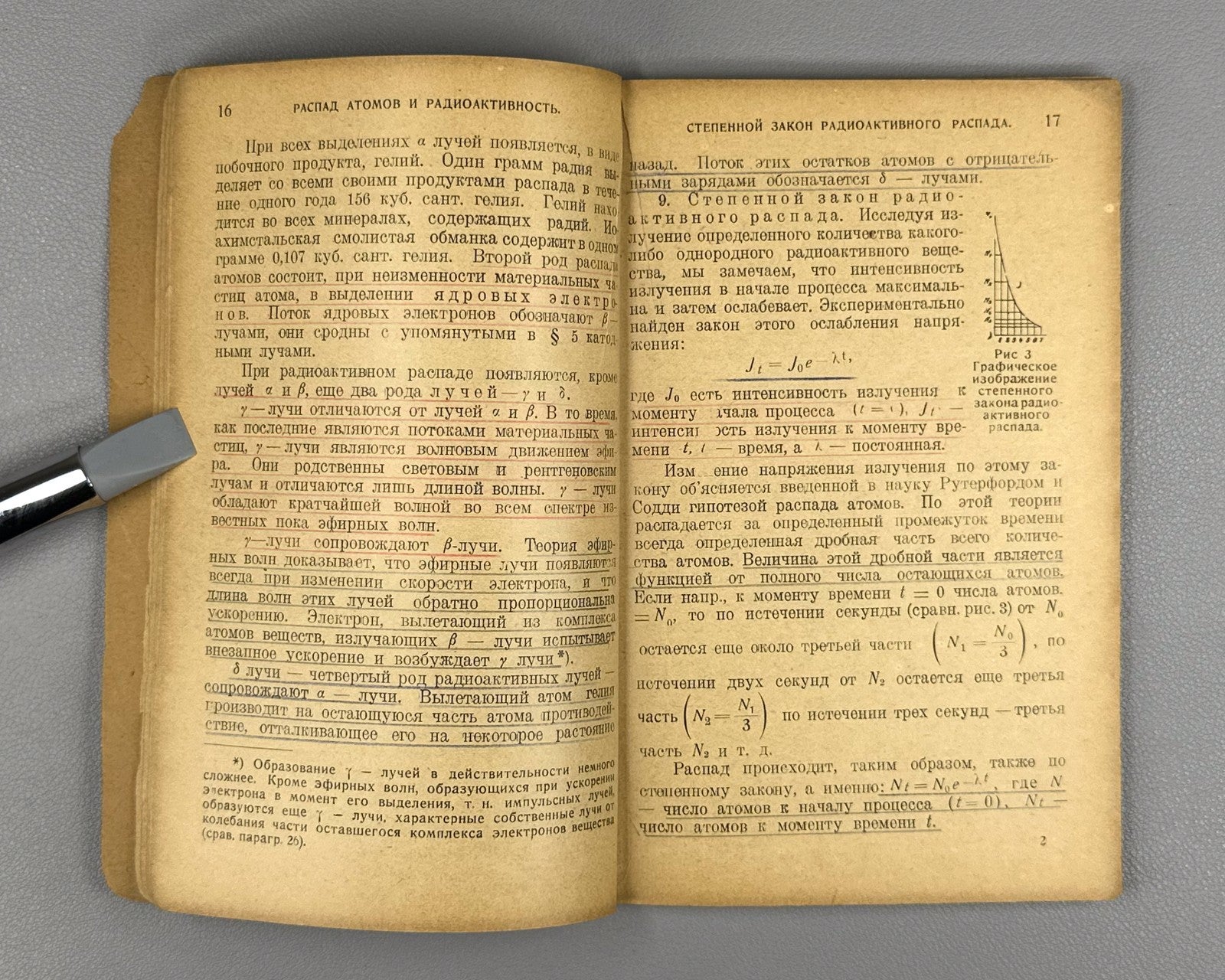 Людевиг Радиоактивность 1923 Ludewig Radioactivity Russian 1st edition Physics