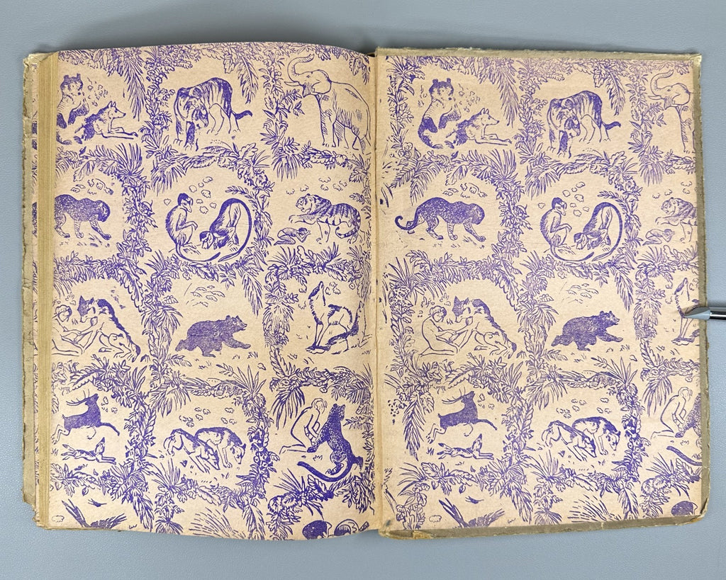 1st ed. in Georgian Kipling Mowgli The Jungle Book 1946 Adventure