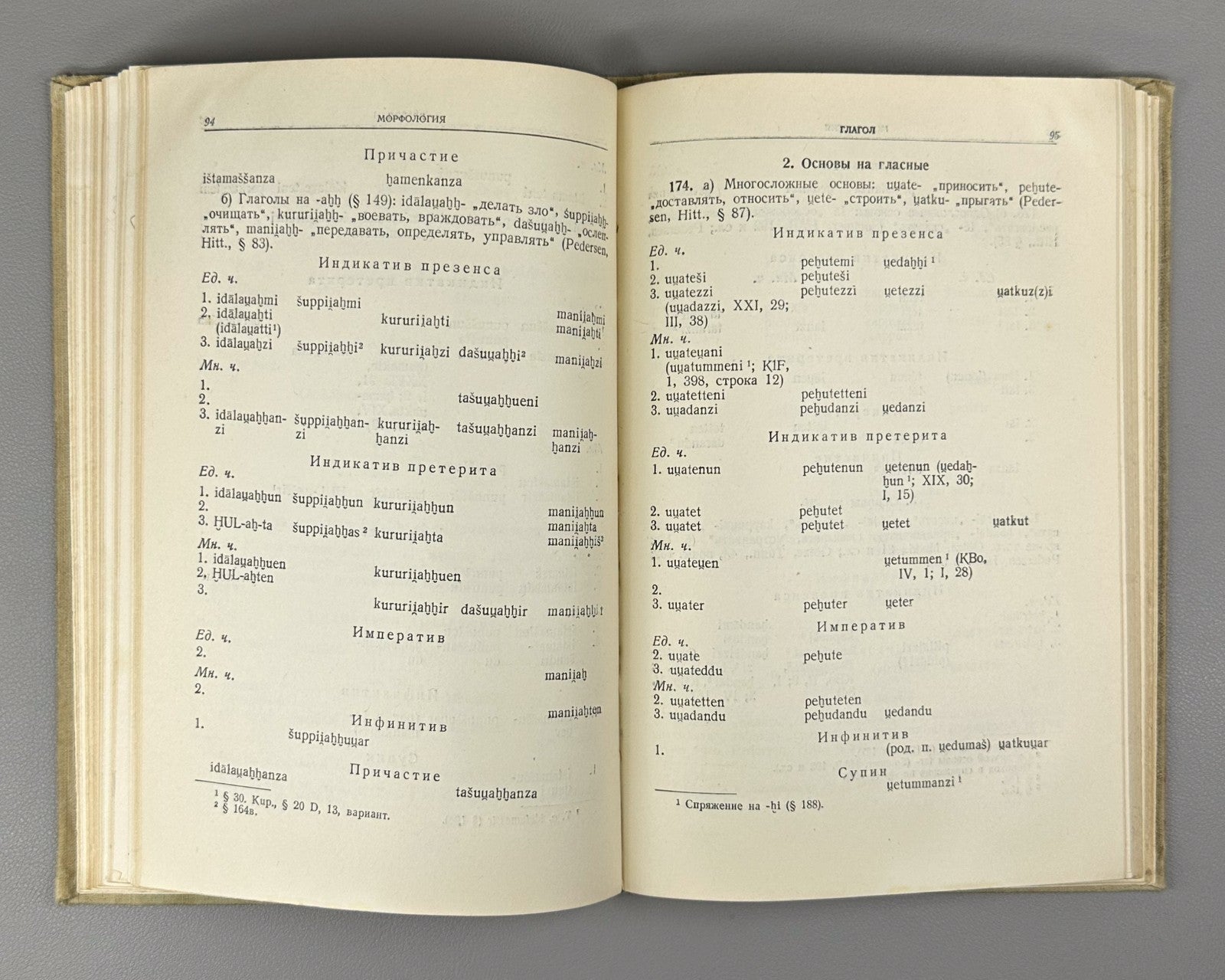 Фридрих Краткая грамматика хеттского языка 1952 Hittite Language Grammar