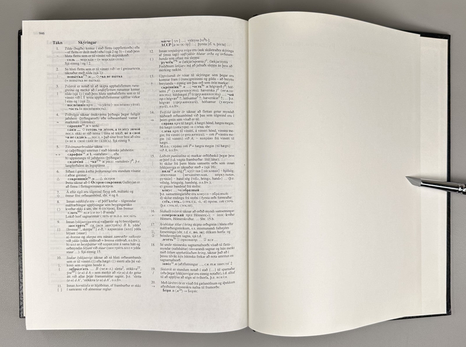 Rússnesk-íslensk orðabók Russian-Icelandic Dictionary Русско-Исландский словарь