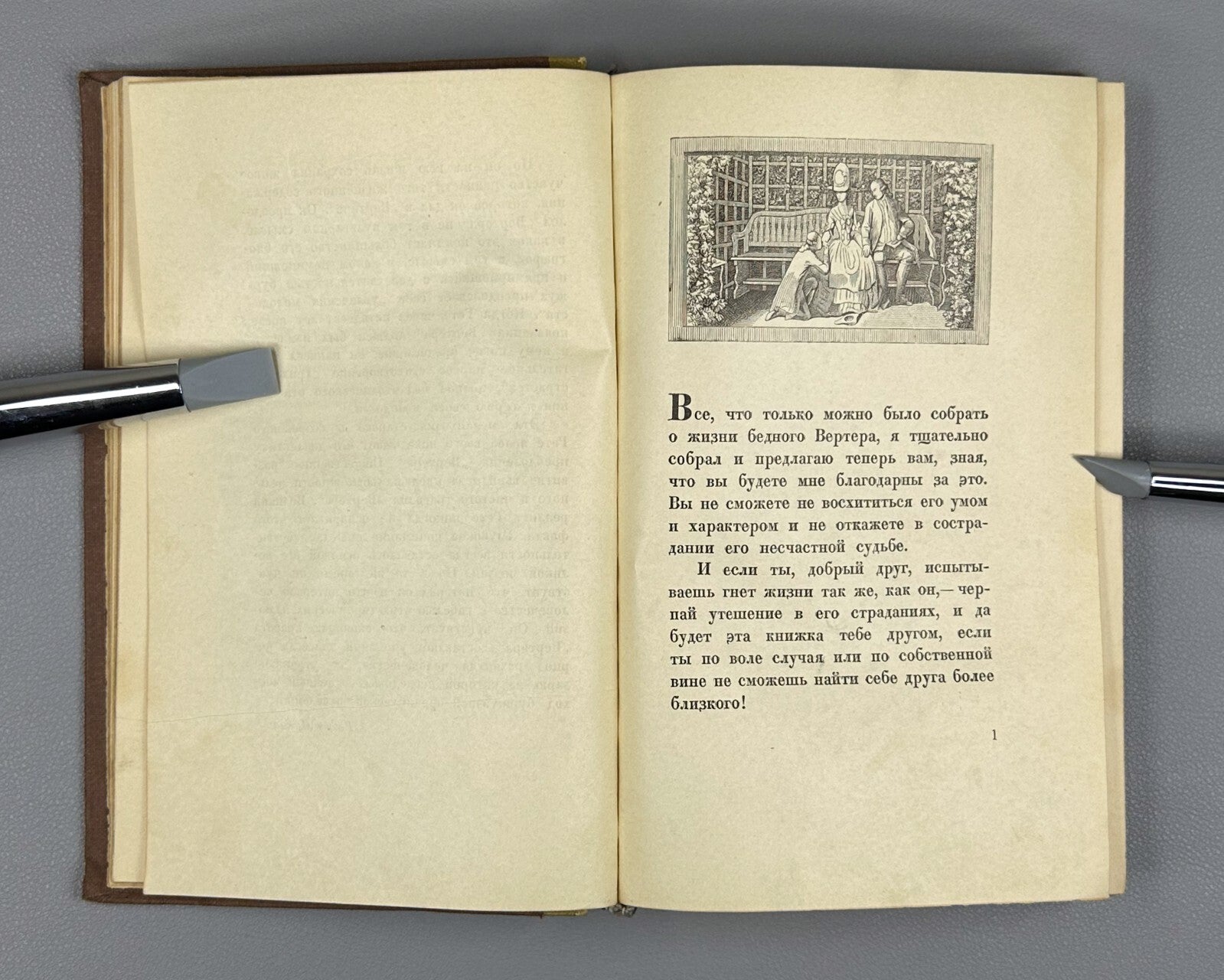 Academia Goethe Sorrows of Young Werther 1937 Гете Страдания молодого Вертера