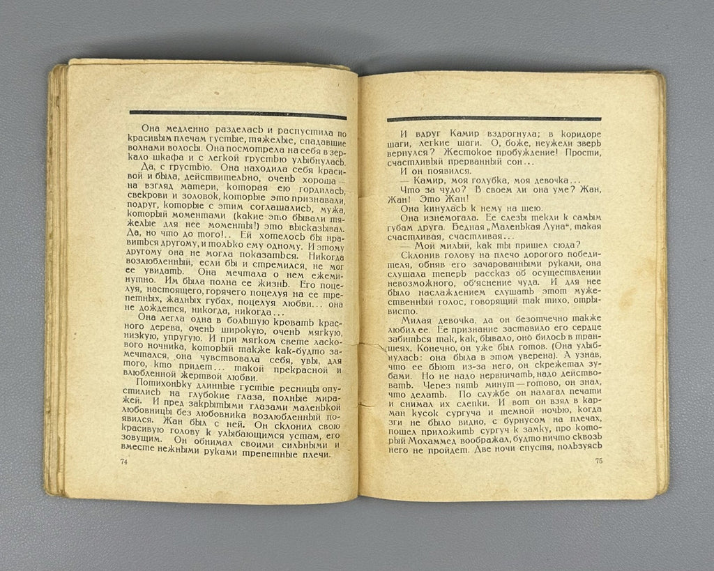 1st ed. in Rus. Duchene Kamir Novel Avant-garde cover 1926 Дюшен Камир Роман
