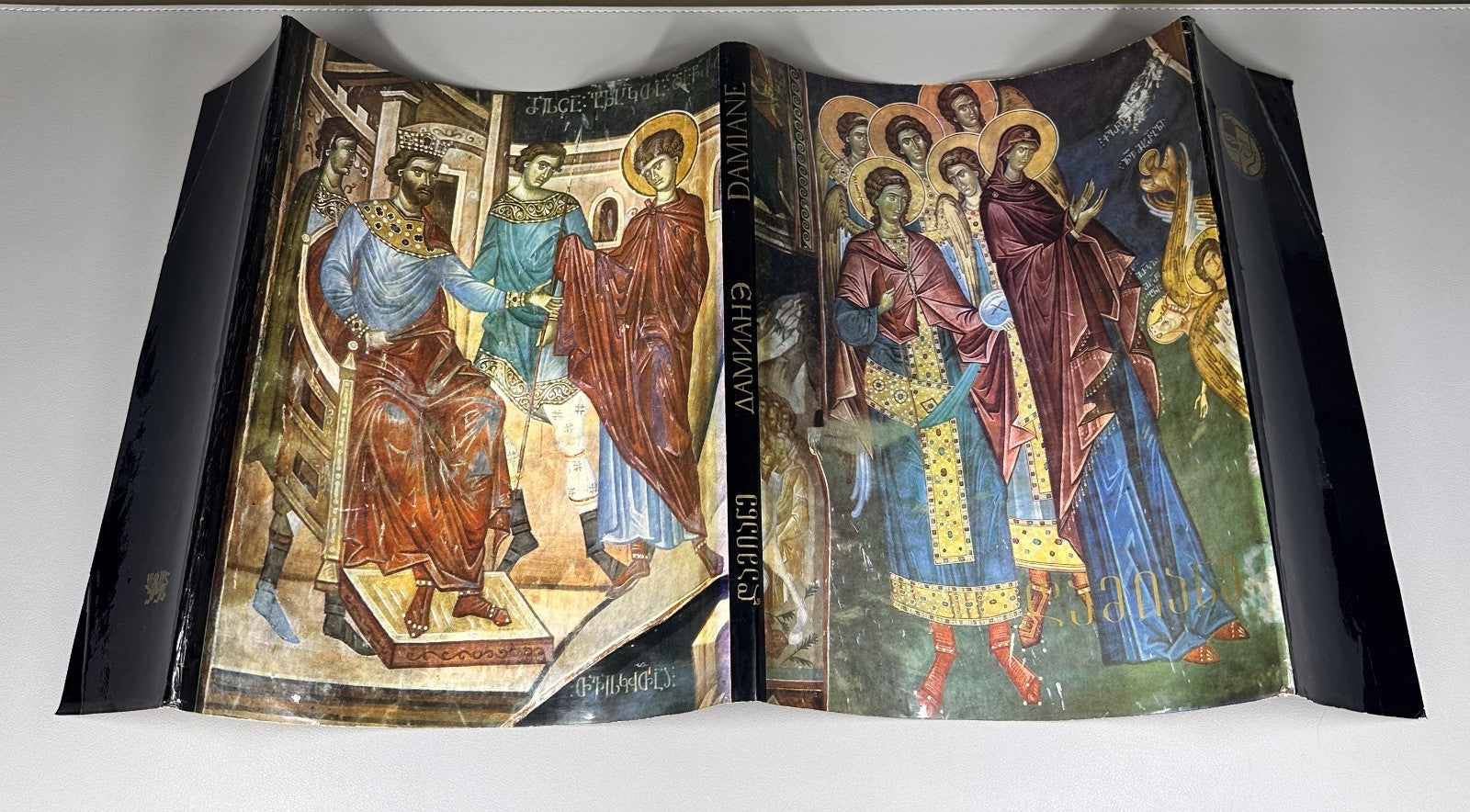Georgian Painter Damiane Album 1974 Art Frescoes