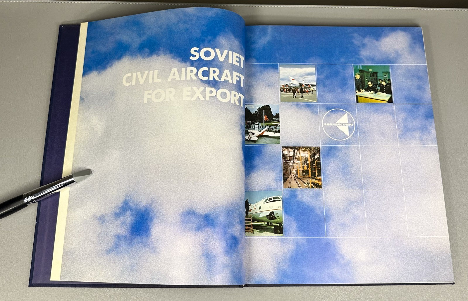 Soviet Civil Aircraft for Export Album 1980 Советская авиация альбом