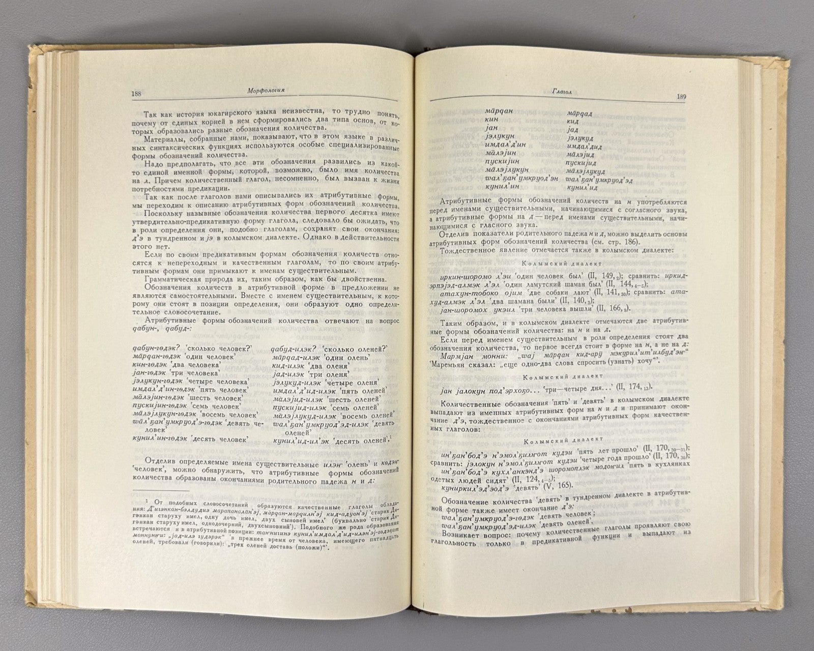 Крейнович Юкагирский язык 1958 Kreinovich The Yukaghir Language Siberia North RR