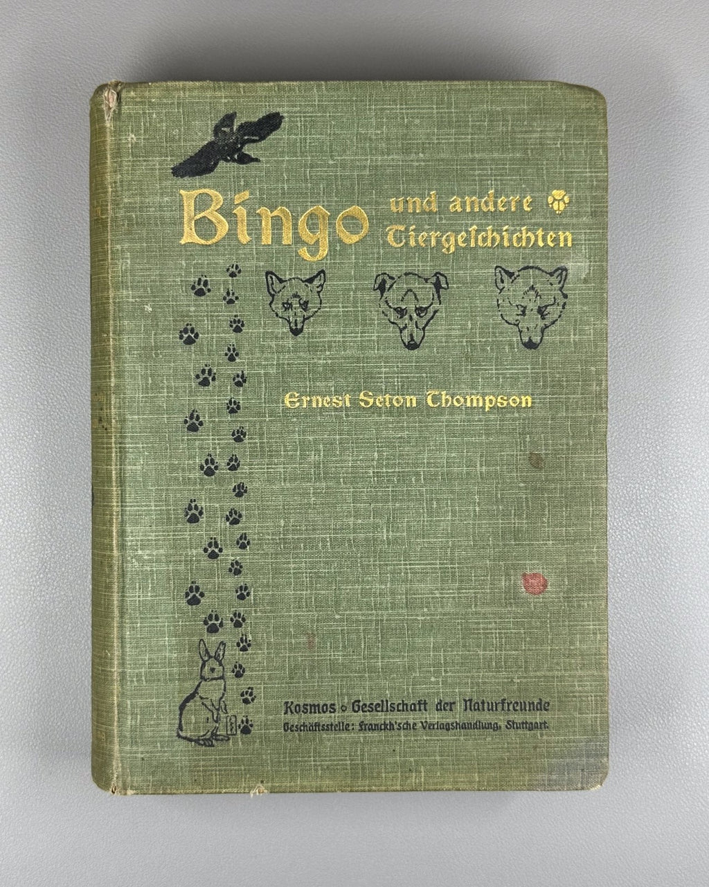 Ernest Thompson Seton Bingo und andere Tiergeschichten 1908 German Ninth edition