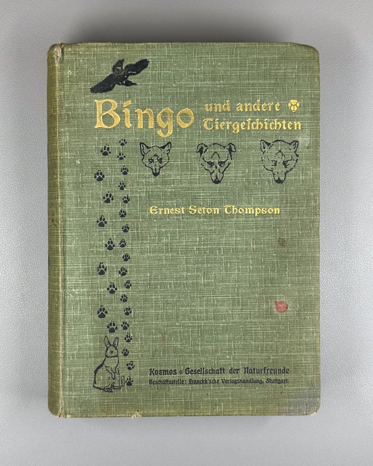 Ernest Thompson Seton Bingo und andere Tiergeschichten 1908 German Ninth edition
