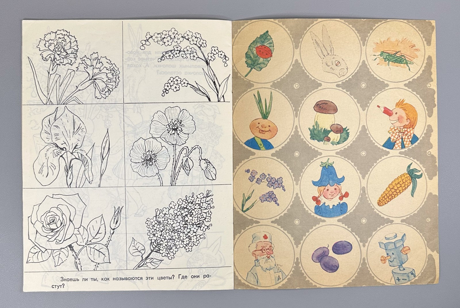 lot of 3 Children's coloring books USSR Альбом для раскрашивания Детская книжка