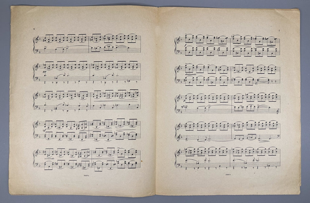 Arensky Six Pieces for Piano 1914-1918 Аренский Соч. 53, № 6, Этюд, Фа мажор