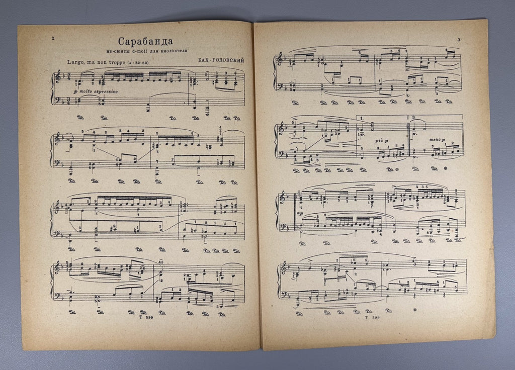 Lot of 5 Triton Publishing Sheet Music Piano Scores 1932 Bach Godowsky Yudina