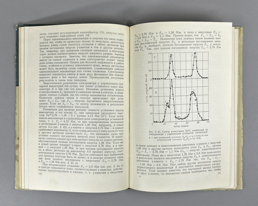 Егоров Сцинтилляционный метод спектрометрии 1963 Egorov Scintillation Method