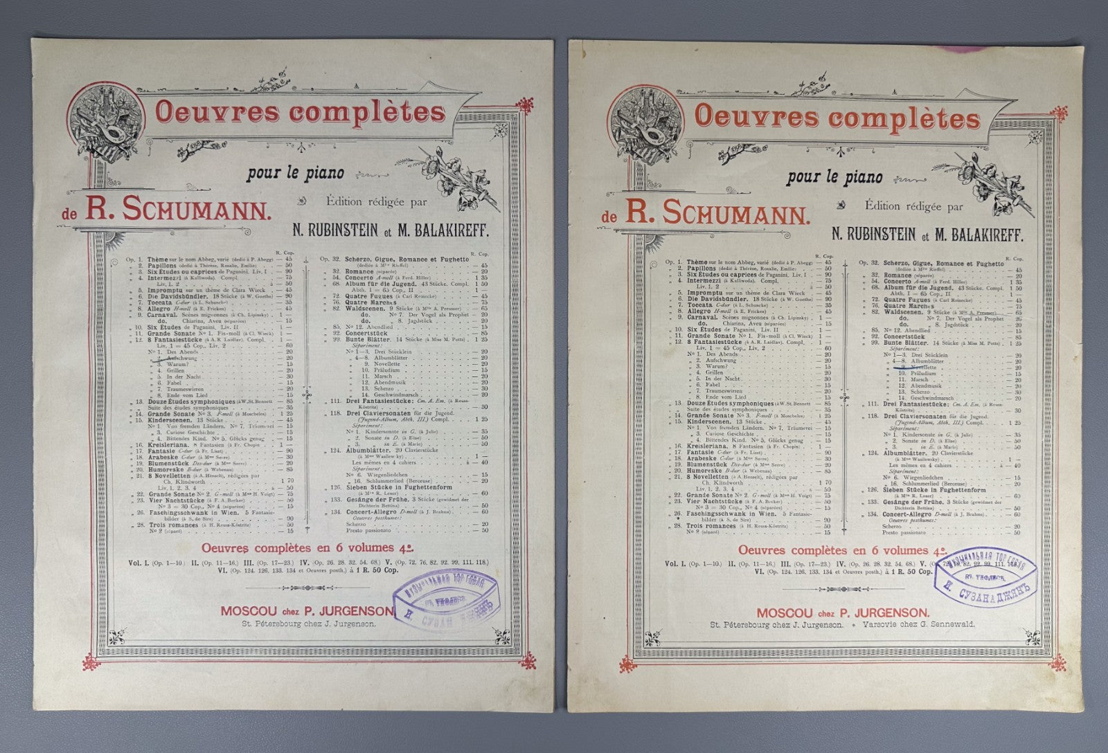 Lot of 14 Sheet Music Piano Scores 19th Early 20th Pachulski Godowsky Jurgenson