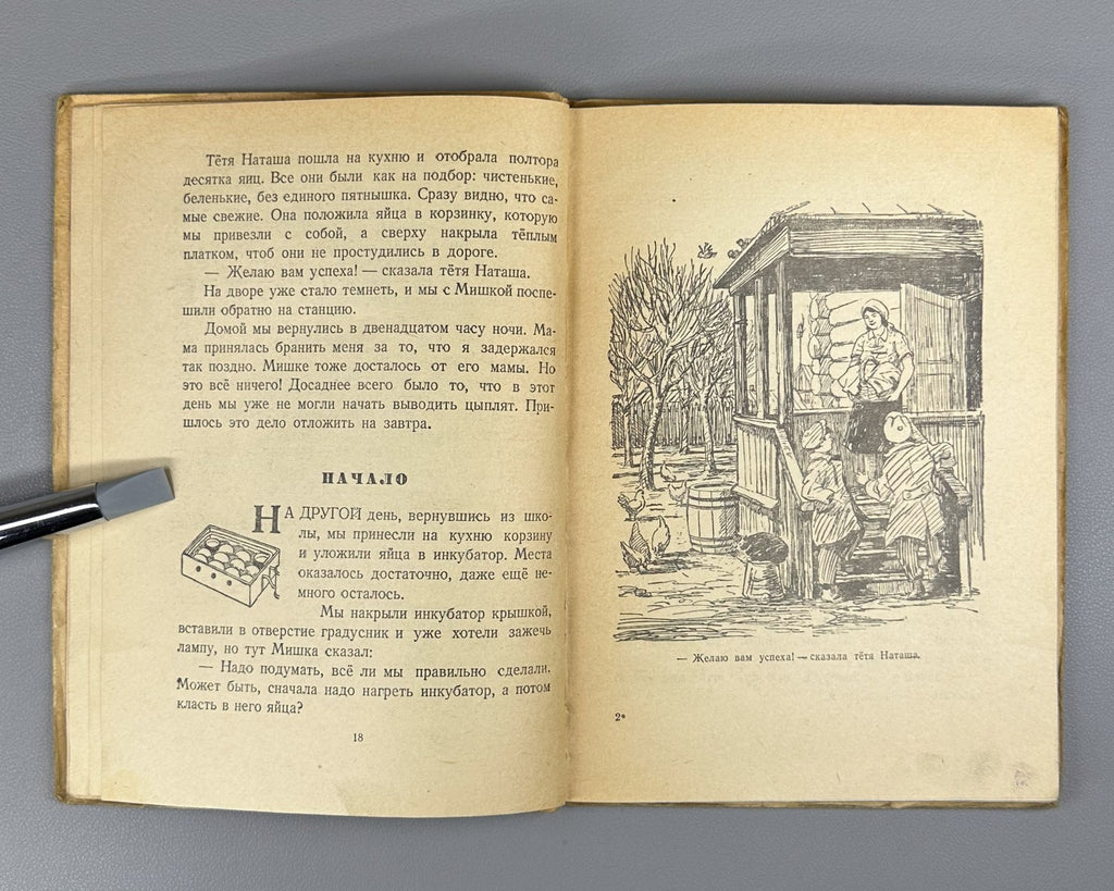 Носов Веселая семейка Семенов 1950 Nosov Jolly Family Russian Soviet children’s