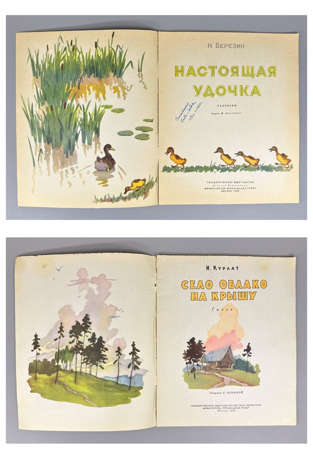 Lot of 16 Rare Soviet Russian Children's Books 1903-1961 Pushkin Marshak Barto