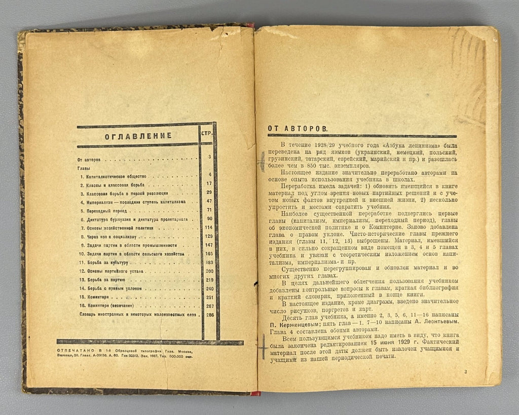 ABC Azbuka of Leninism Avant-garde cover 1929 Азбука ленинизма Авангард