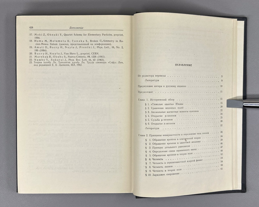 Нишиджима Фундаментальные частицы 1965 Nishijima Fundamental Particles