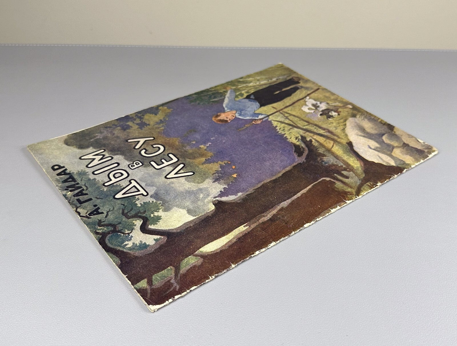 Gaidar Smoke in the Forest USSR Soviet book 1951 Гайдар Дым в лесу Рассказ