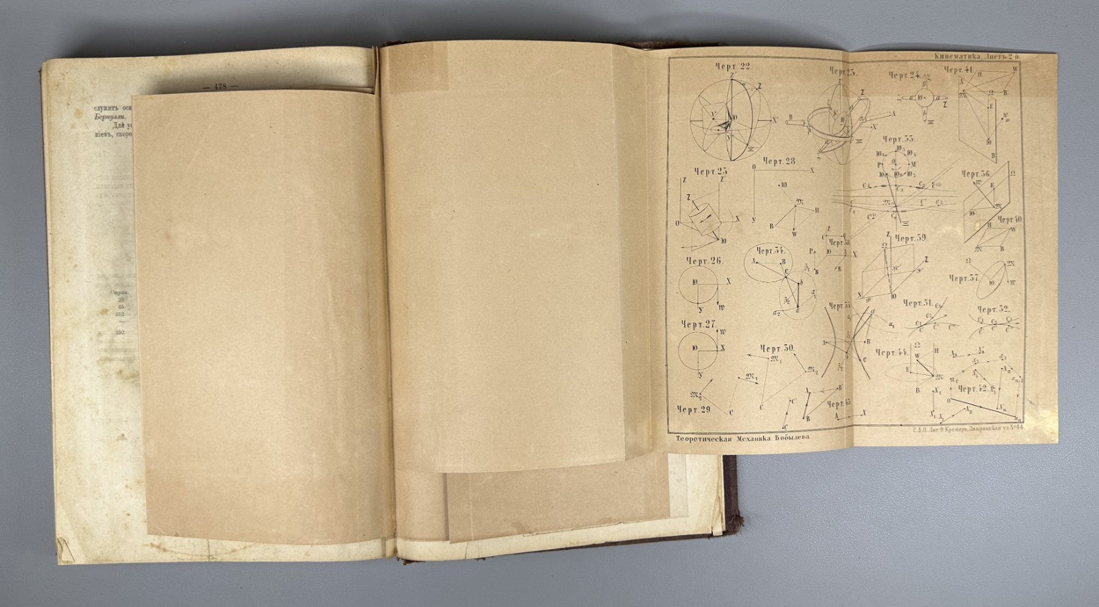 1st ed Бобылев Руководство к курсу теоретической механики 1886 Bobylev Mechanics