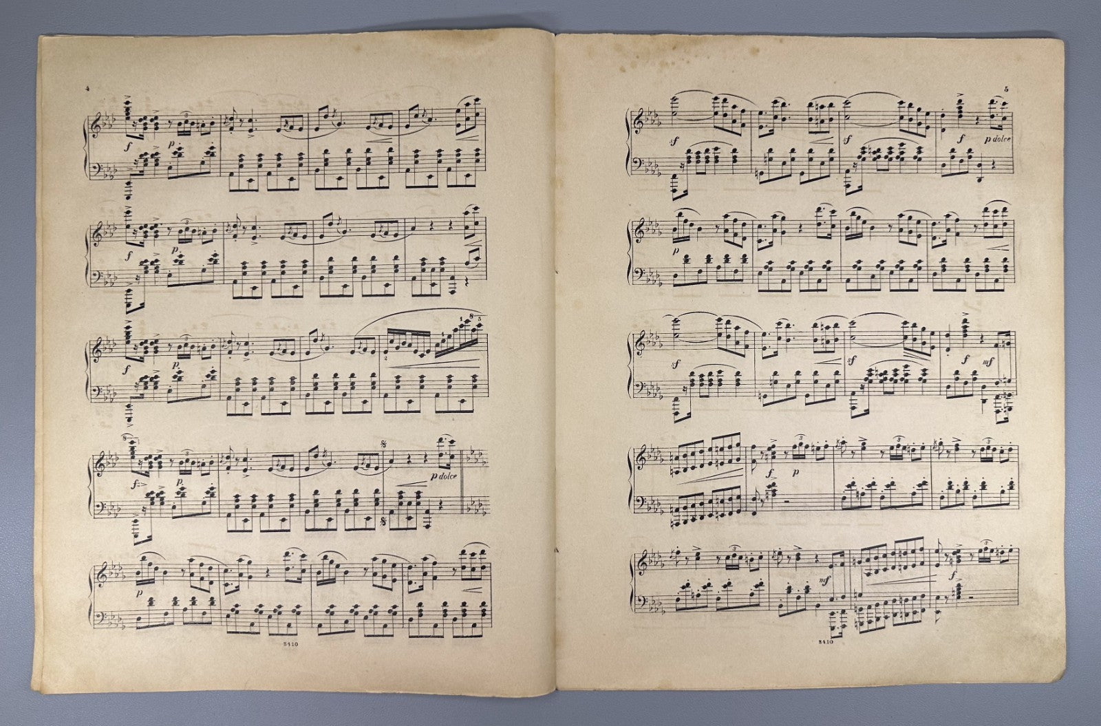 Eugène Ketterer Défilé-marche (de Kaschte) Military Transcription for Piano 1900