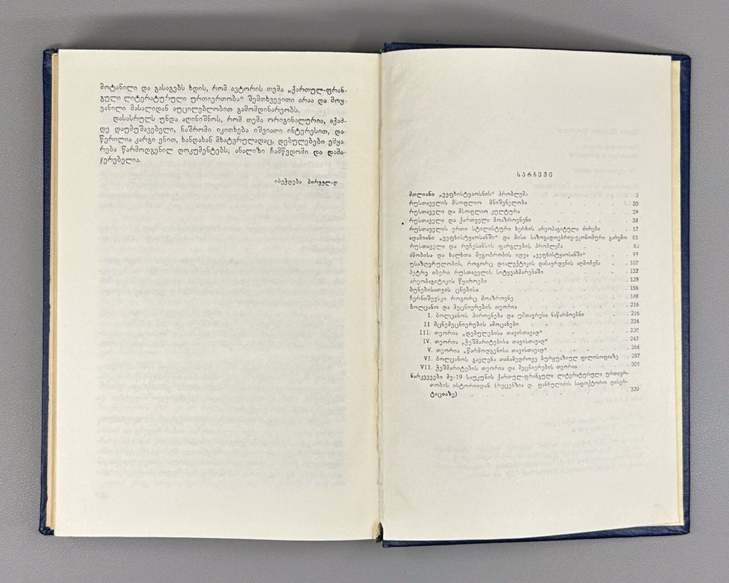 Shalva Nutsubidze Critical Essays Literature and Philosophy Georgian