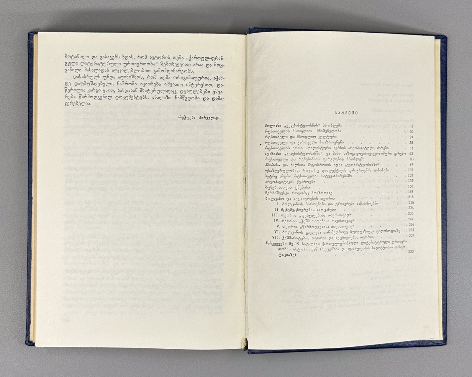 Shalva Nutsubidze Critical Essays Literature and Philosophy Georgian