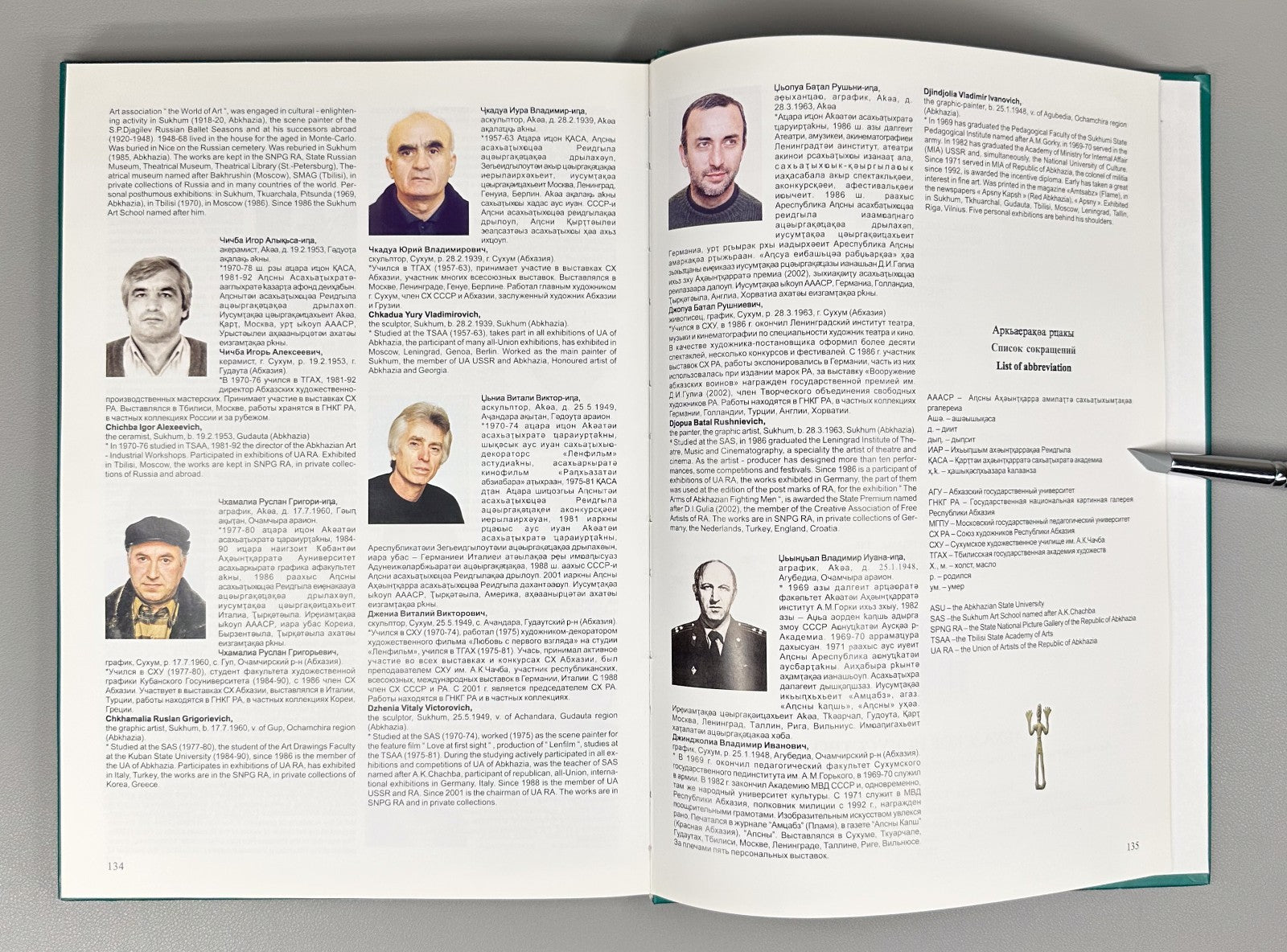 The Abkhazian Art Аԥсны Аҟазара 2004 Абхазское Искусство 20 вв. Аджинджал RR